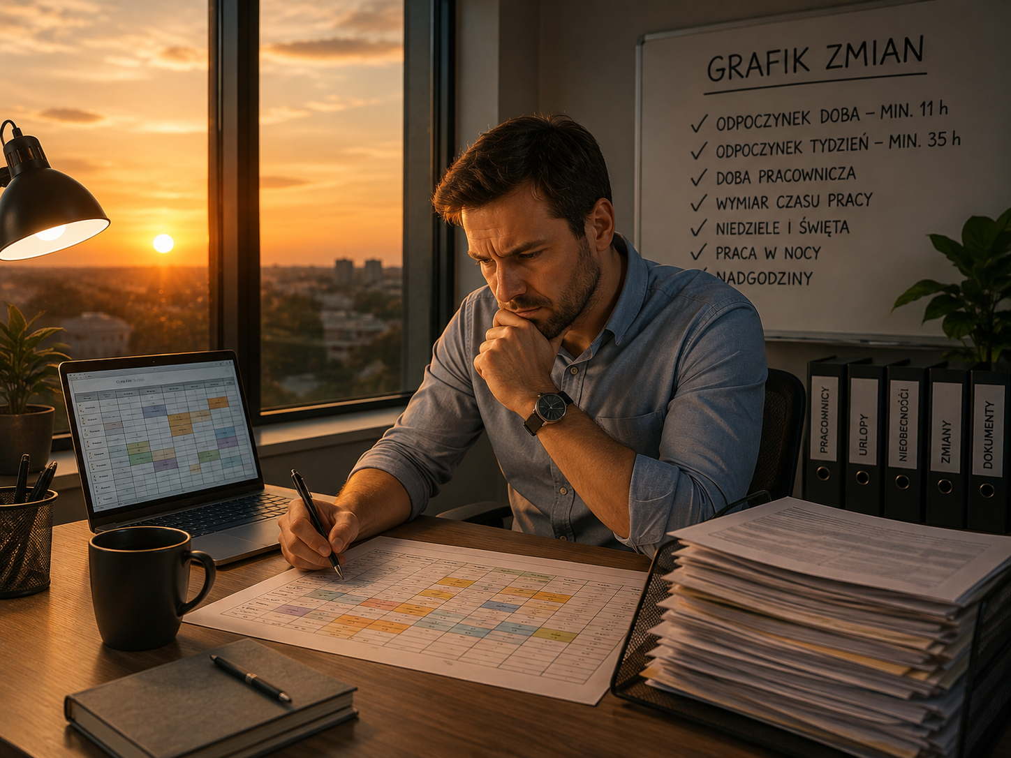 Jak układać grafiki zmianowe? Praktyczny poradnik dla kierownika
